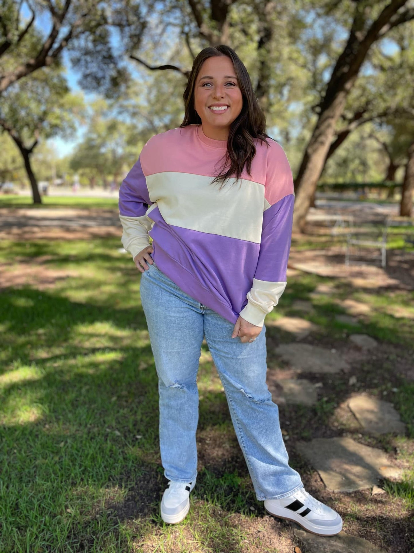 Finnley Colorblock Pullover in Four Colors