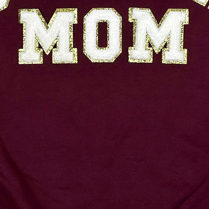 Football Mom Chenille Patch Sweatshirt