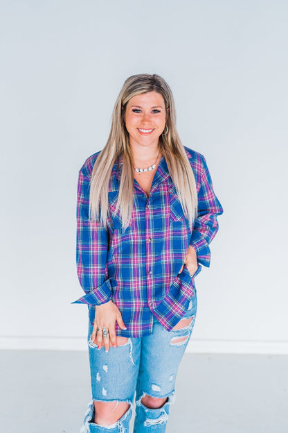 PREORDER: Lightweight Plaid Flannel In Four Colors