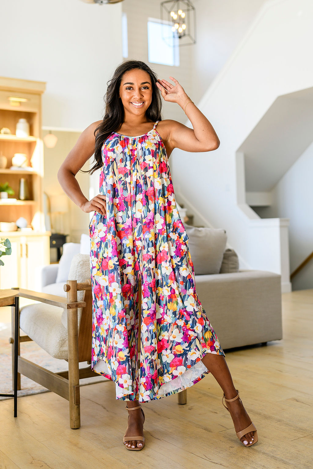 PREORDER: Relaxed Fit Jumpsuit in Assorted Prints