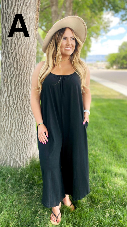 Relaxed Fit Jumpsuit in Assorted Prints