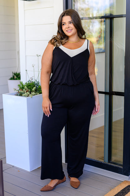 Completely Justified Jumpsuit in Black