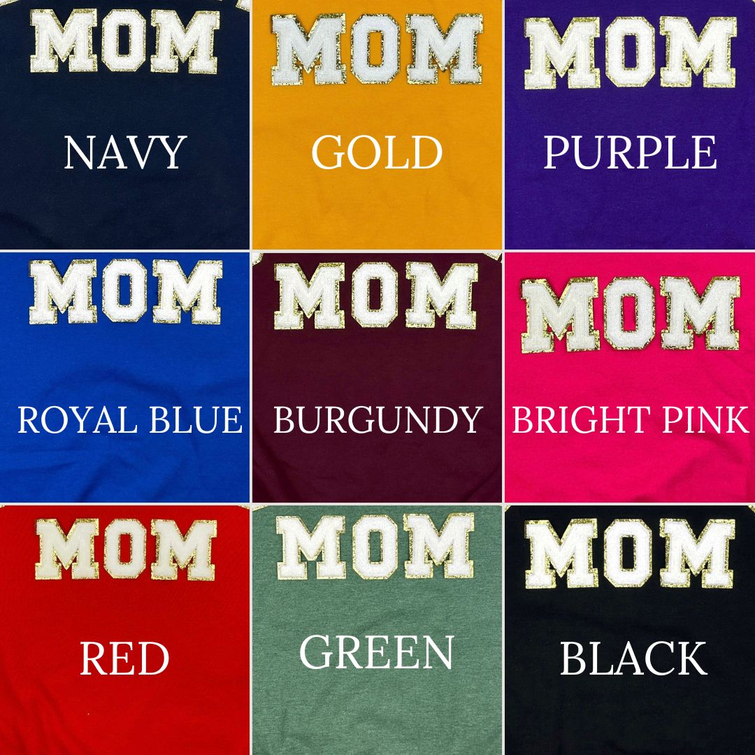 Soccer Mom Chenille Patch Sweatshirt