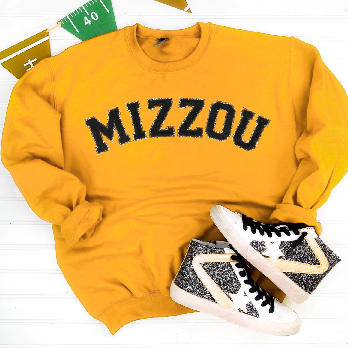 Game Day Patch Sweatshirt